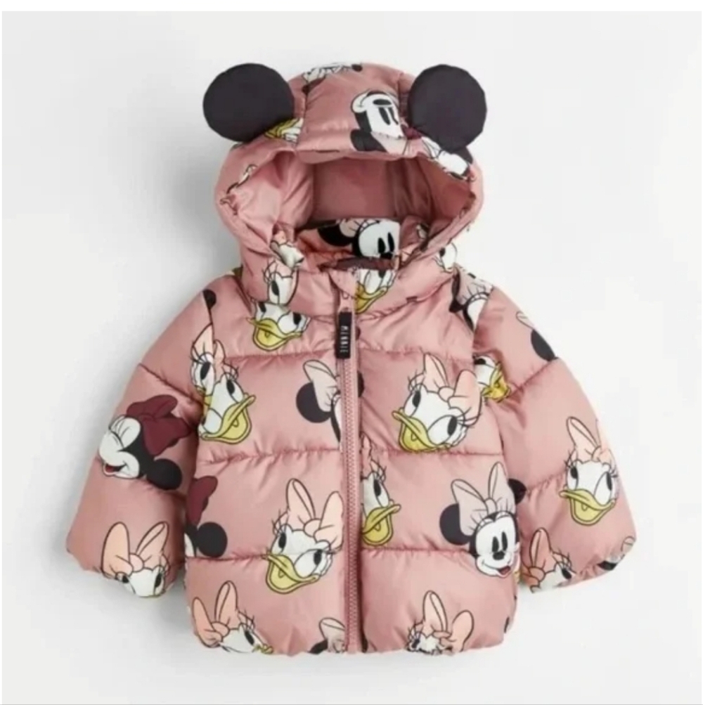 H&M Blush Disney Character Jacket 18 Month